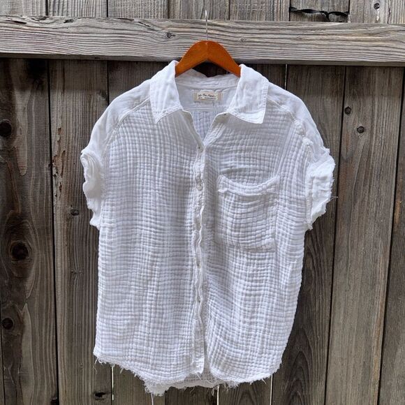 Free People We the Free Heat Waves Top Size Medium - Picture 6 of 9